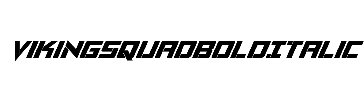 Viking Squad Bold Italic  font caratteri gratis
