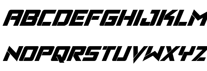 Viking Squad Bold Italic Font LOWERCASE