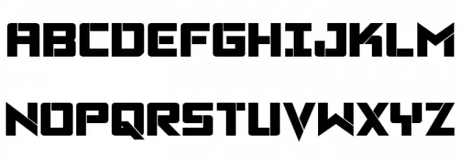 Viking Squad Bold Schriftart Groß
