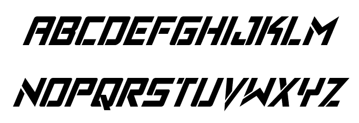 Viking Squad Condensed Italic Font LOWERCASE