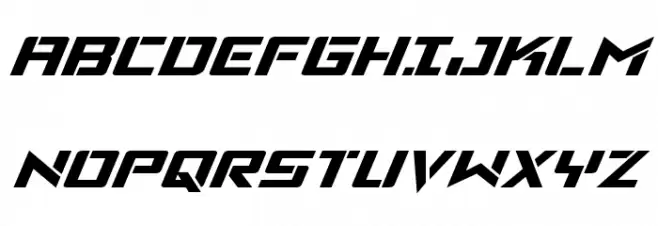 Viking Squad Expanded Italic Polices MAJUSCULES