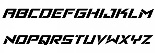 Viking Squad Expanded Italic 字体 小写