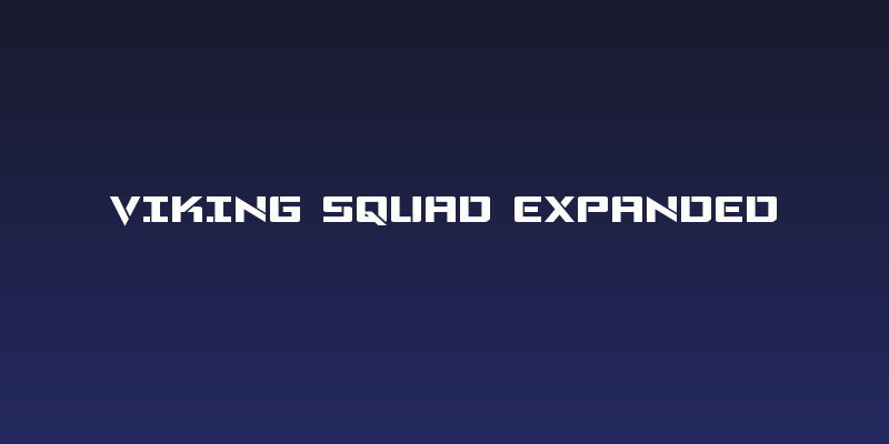 Viking Squad Expanded Social Header