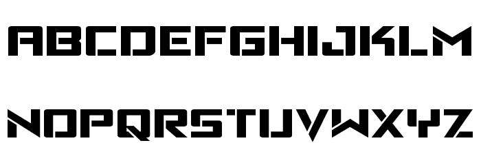 Viking Squad Expanded Font LOWERCASE