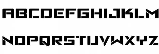 Viking Squad Expanded Font Litere mici