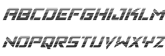 Viking Squad Gradient Italic フォント 小文字