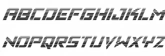 Viking Squad Gradient Italic フォント 小文字