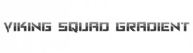 Viking Squad Gradient  Frei Schriftart Herunterladen