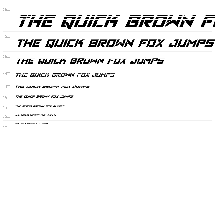 Viking Squad Halftone Italic Waterfall