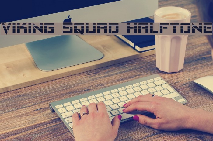 Viking Squad Halftone Example 2