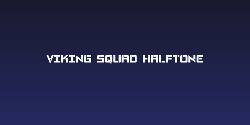 Viking Squad Halftone Social Header