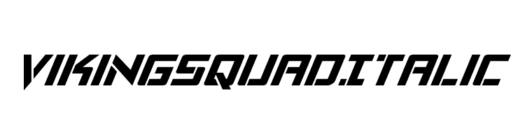 Viking Squad Italic  font caratteri gratis