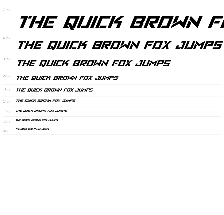 Viking Squad Italic Waterfall