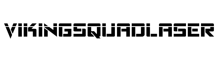 Viking Squad Laser  Free Fonts Download