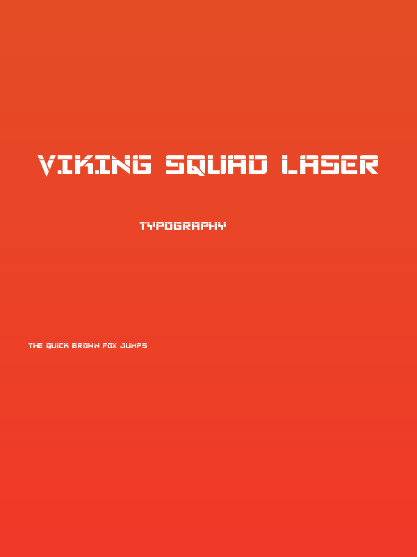 Viking Squad Laser Poster