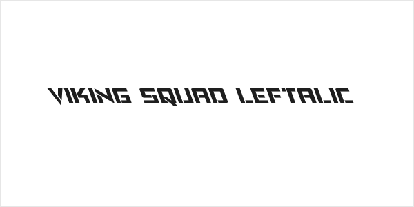 Viking Squad Leftalic Logo