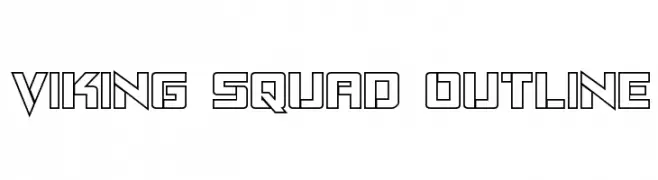 Viking Squad Outline  Descarca Fonturi Gratis