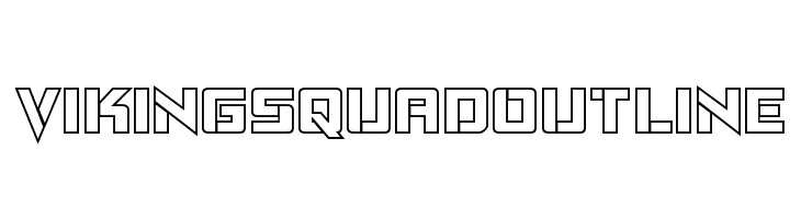 Viking Squad Outline  免费字体下载
