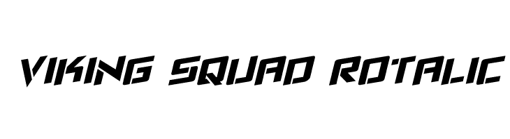 Viking Squad Rotalic  Free Fonts Download