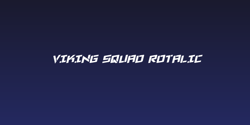 Viking Squad Rotalic Social Header