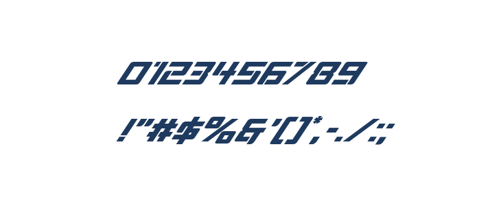 Viking Squad Super-Italic Other Characters