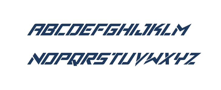 Viking Squad Super-Italic Lowercase