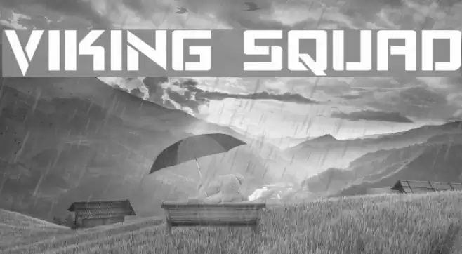Viking Squad Font examples