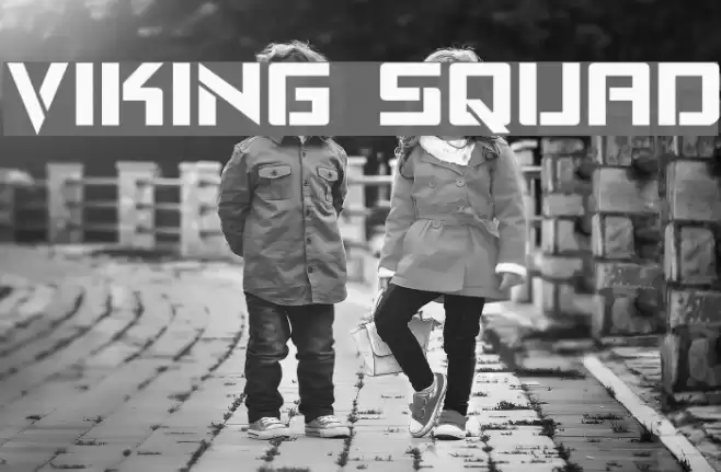 Viking Squad Font examples