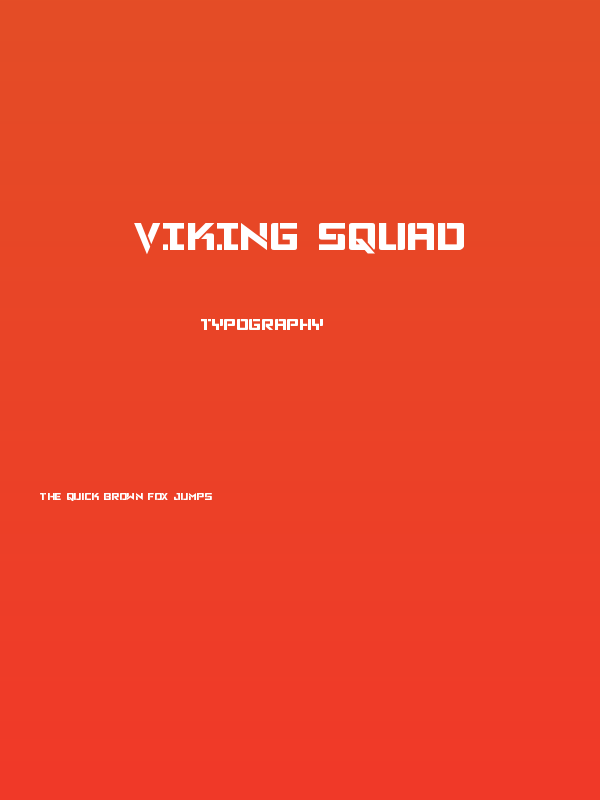 Viking Squad Poster