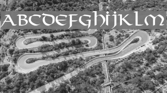 Viking Font examples