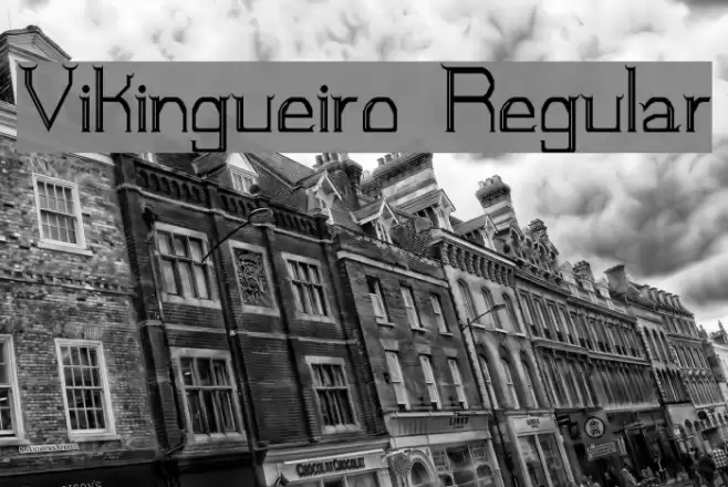 Vikingueiro Regular Font examples