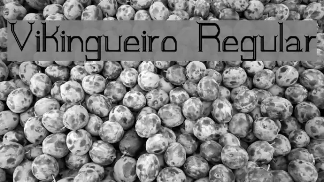 Vikingueiro Regular Font examples