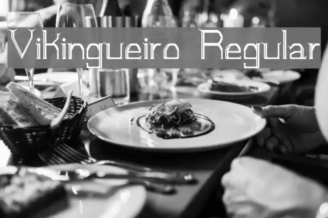 Vikingueiro Regular Font examples