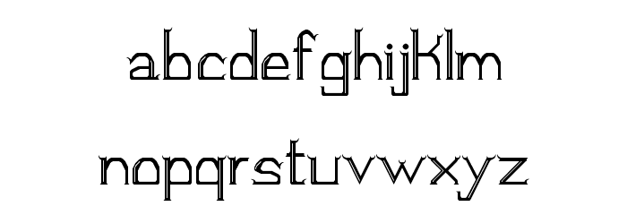 Vikingueiro Regular Font LOWERCASE