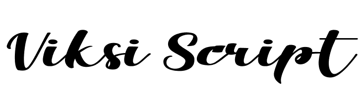 Viksi Script  les polices de caractères gratuit tlcharger