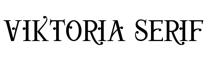 Viktoria Serif  Frei Schriftart Herunterladen