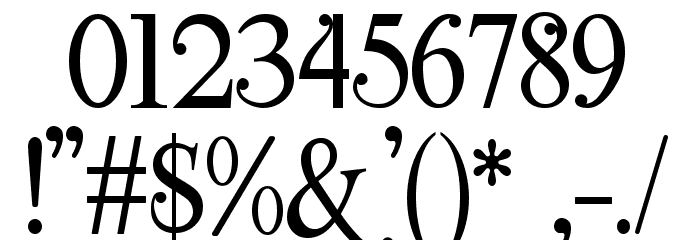 Viktoria Serif Font OTHER CHARS
