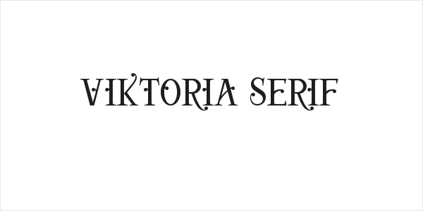 Viktoria Serif Logo