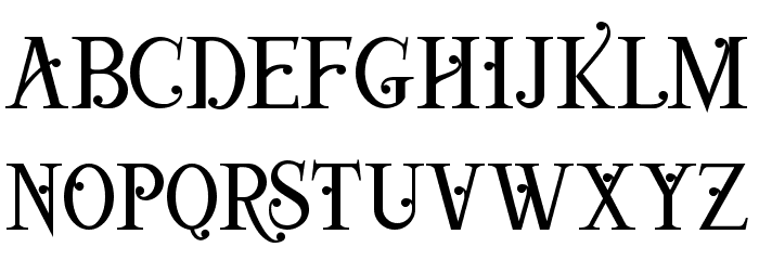 Viktoria Serif Font LOWERCASE