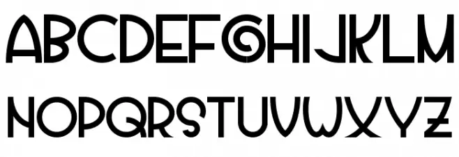 Vila-Morena Schriftart Groß