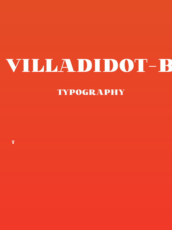 VillaDidot-Black Poster