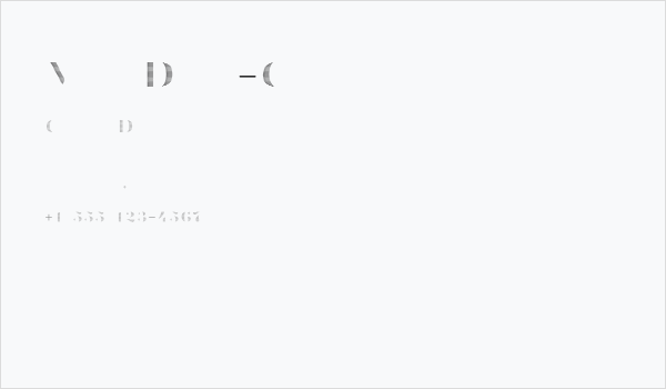 VillaDidot-Carved Business Card