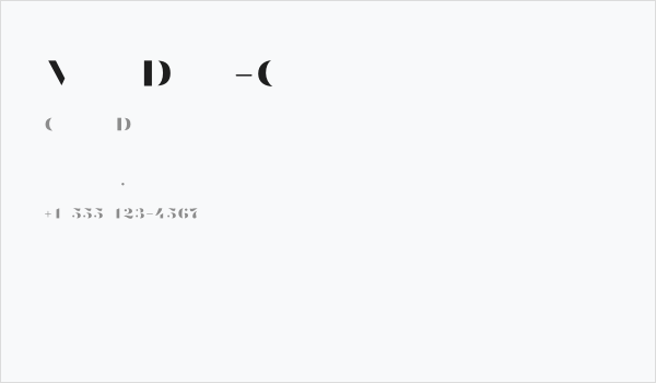 VillaDidot-Cutout Business Card