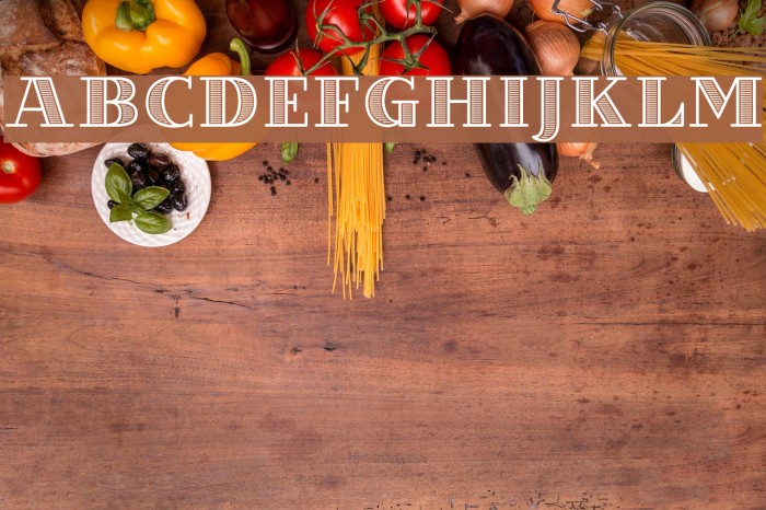 VillaDidot Font examples