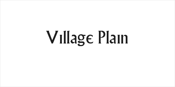 Village Plain Logo