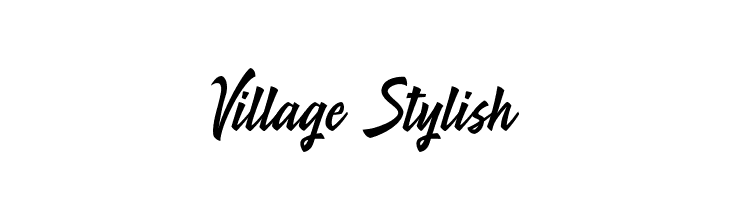 Village Stylish  لخطوط تنزيل
