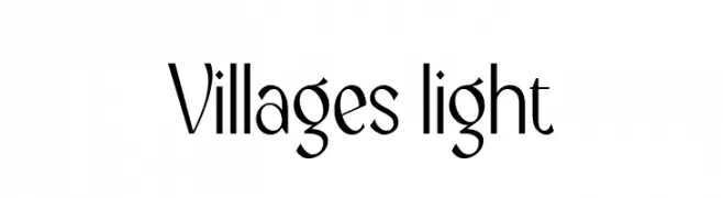 Villages light  Fuentes Gratis Descargar