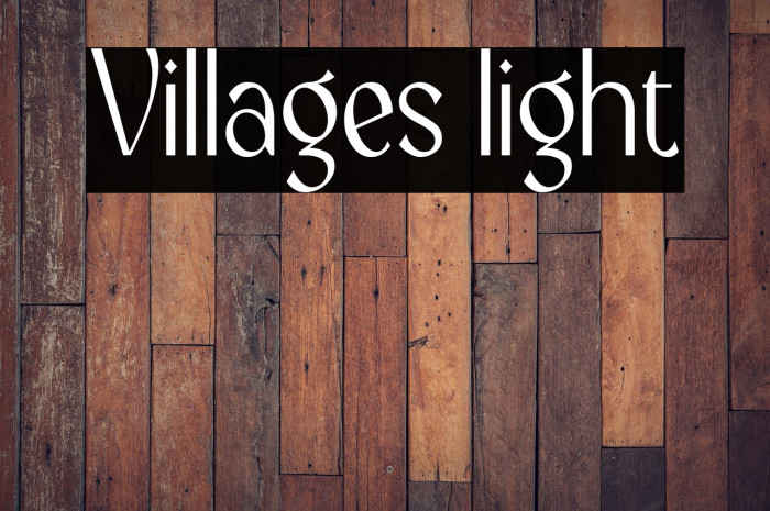 Villages light Example 2