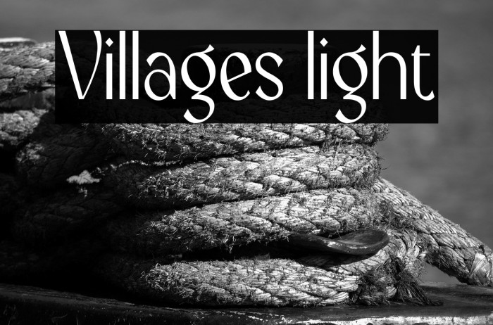 Villages light Example 3