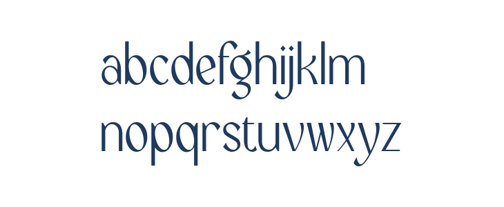 Villages light Lowercase